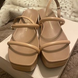 Chinese Laundry Wedge Sandals size 7
